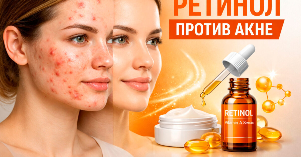 Средства с ретинолом для кожи с акне